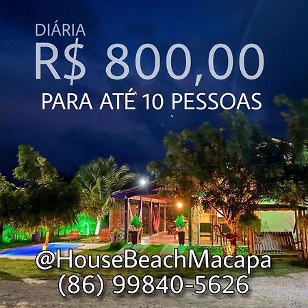 House Beach Macapa - Praia De Macapa Buitenkant foto