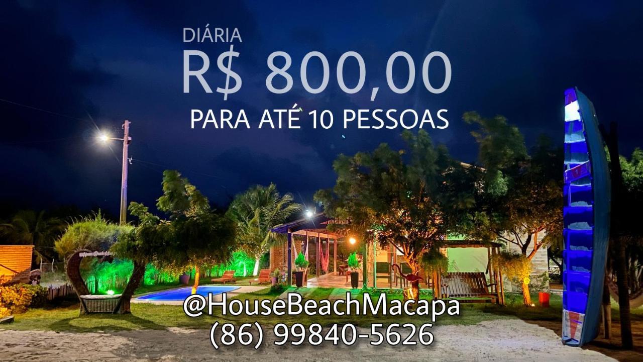 House Beach Macapa - Praia De Macapa Buitenkant foto