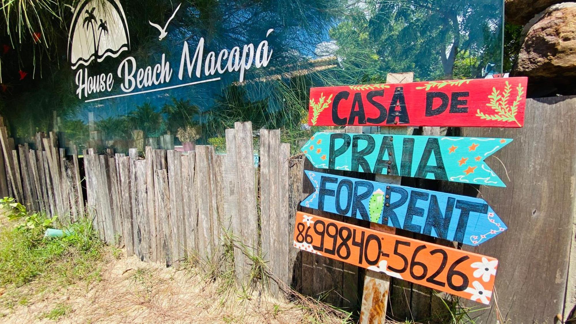 House Beach Macapa - Praia De Macapa Buitenkant foto