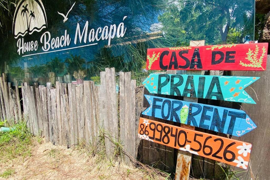 House Beach Macapa - Praia De Macapa Buitenkant foto